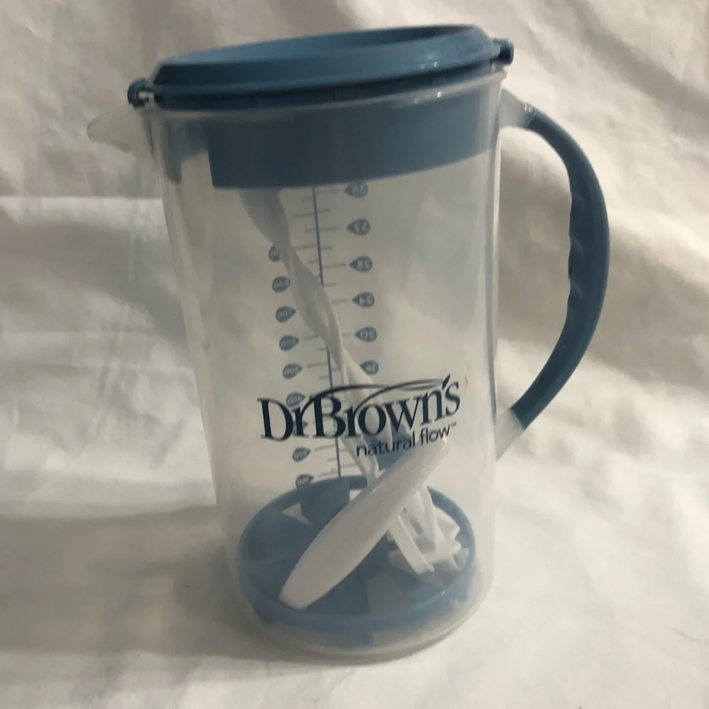 Dr Brown’s MixStir Mixing Pitcher blue.32oz